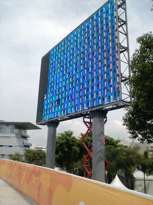 LED戶外廣告屏施工